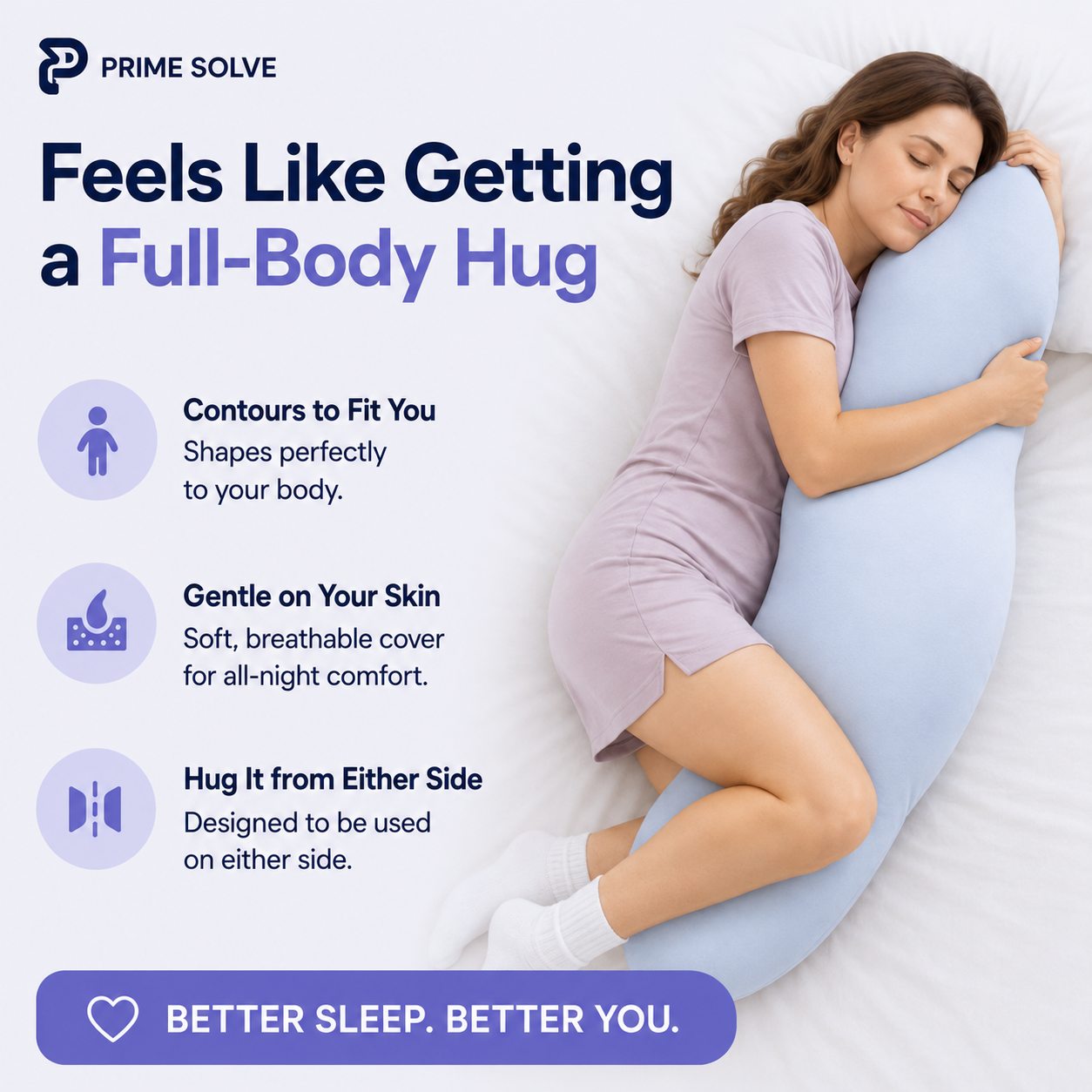 PrimeAlign Sleep Pillow
